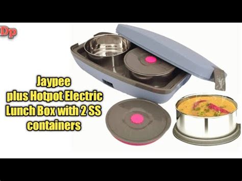 jaypee plus electric lunch box|best electric tiffin box.